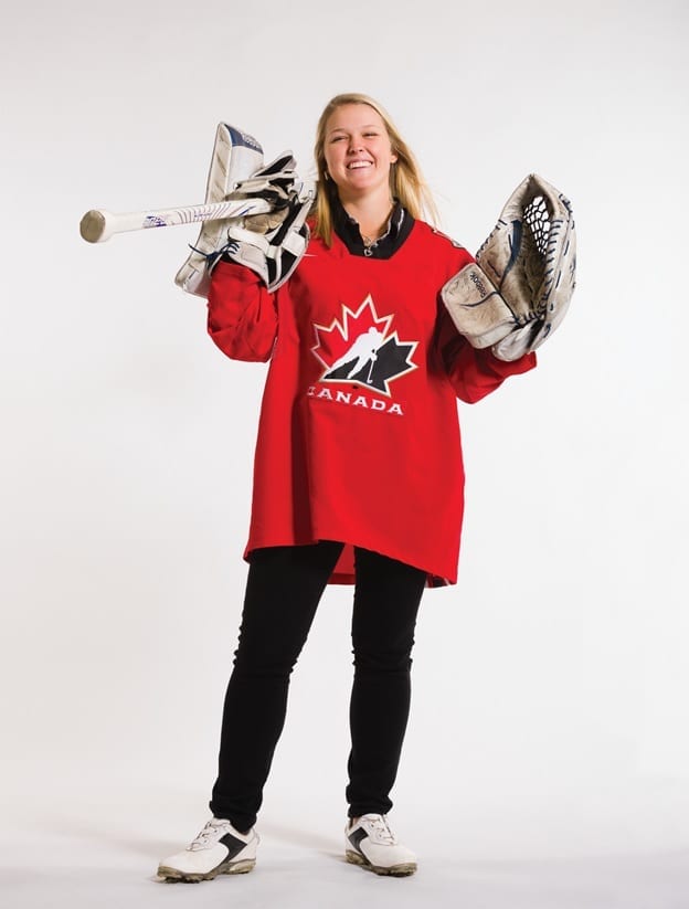 Brooke Henderson Hockey