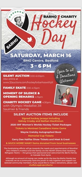 Hockey Day in Barho Jillian Saulnier