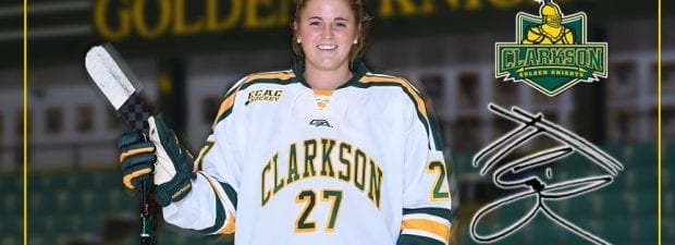 clarkson golden knights hockey jersey