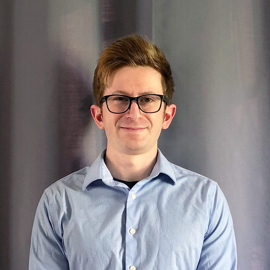 Portrait image of Michael Gerver, an intern of design and production