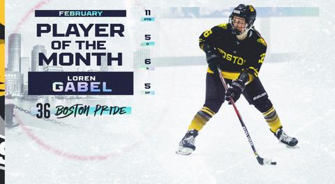 Marchment named PHF January Player of the Month