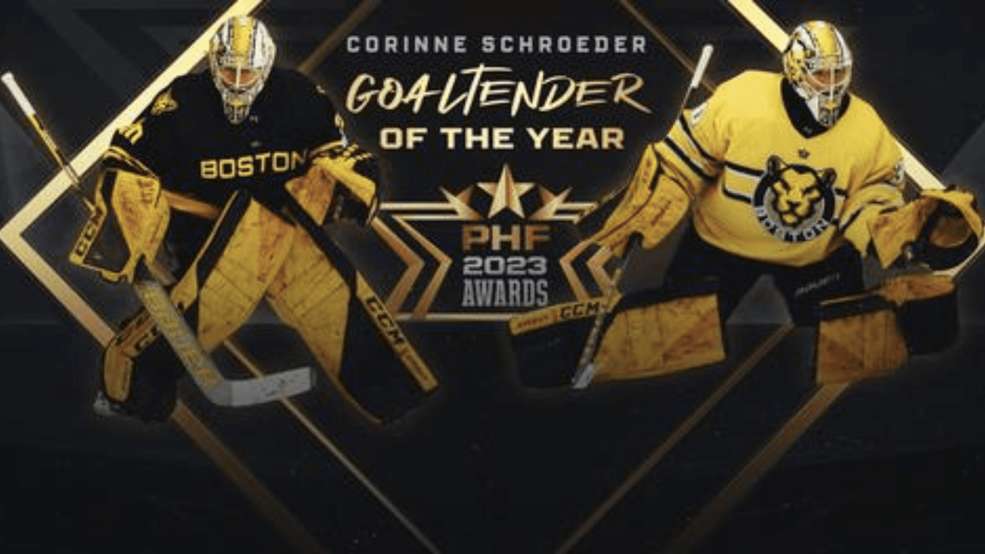 How Boston Pride goalie Corinne Schroeder made the transition from college  star at BU and Quinnipiac to PHF All-Star as a rookie - The Boston Globe